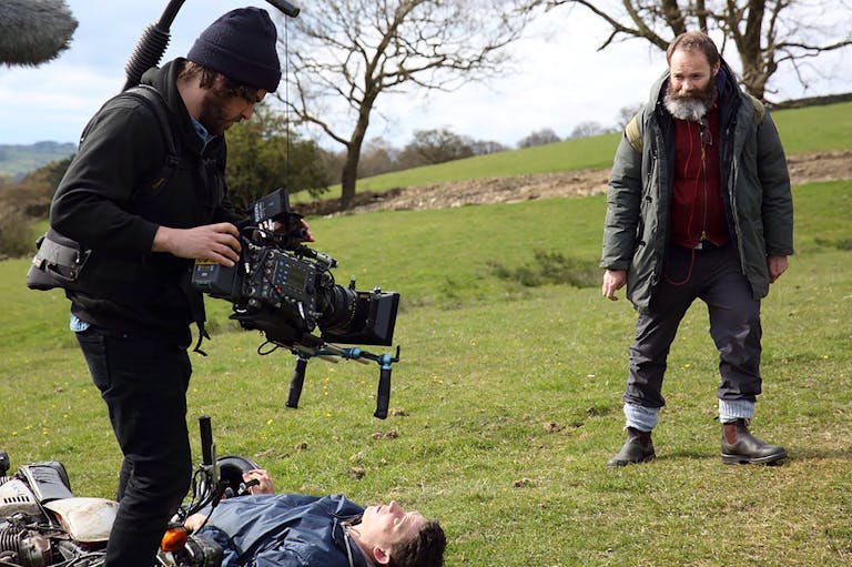 Camera crew on set of God's Own Country