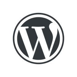 een afbeelding van het wordpress logo