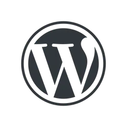 een afbeelding van het wordpress logo