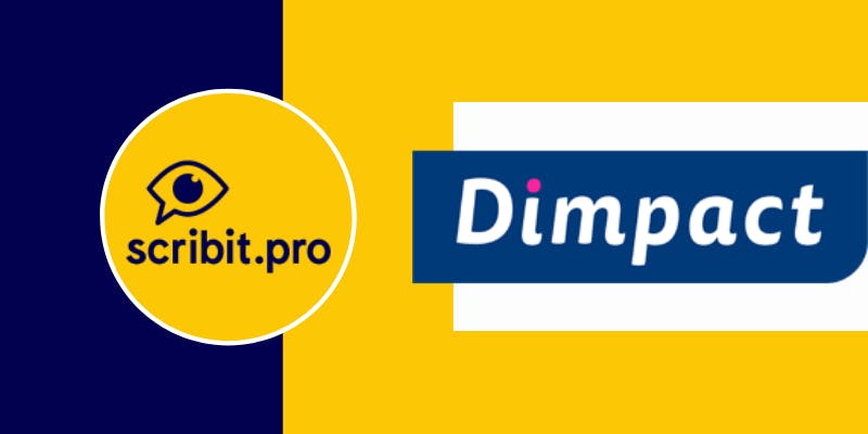 Logo Scribit.Pro en Dimpact