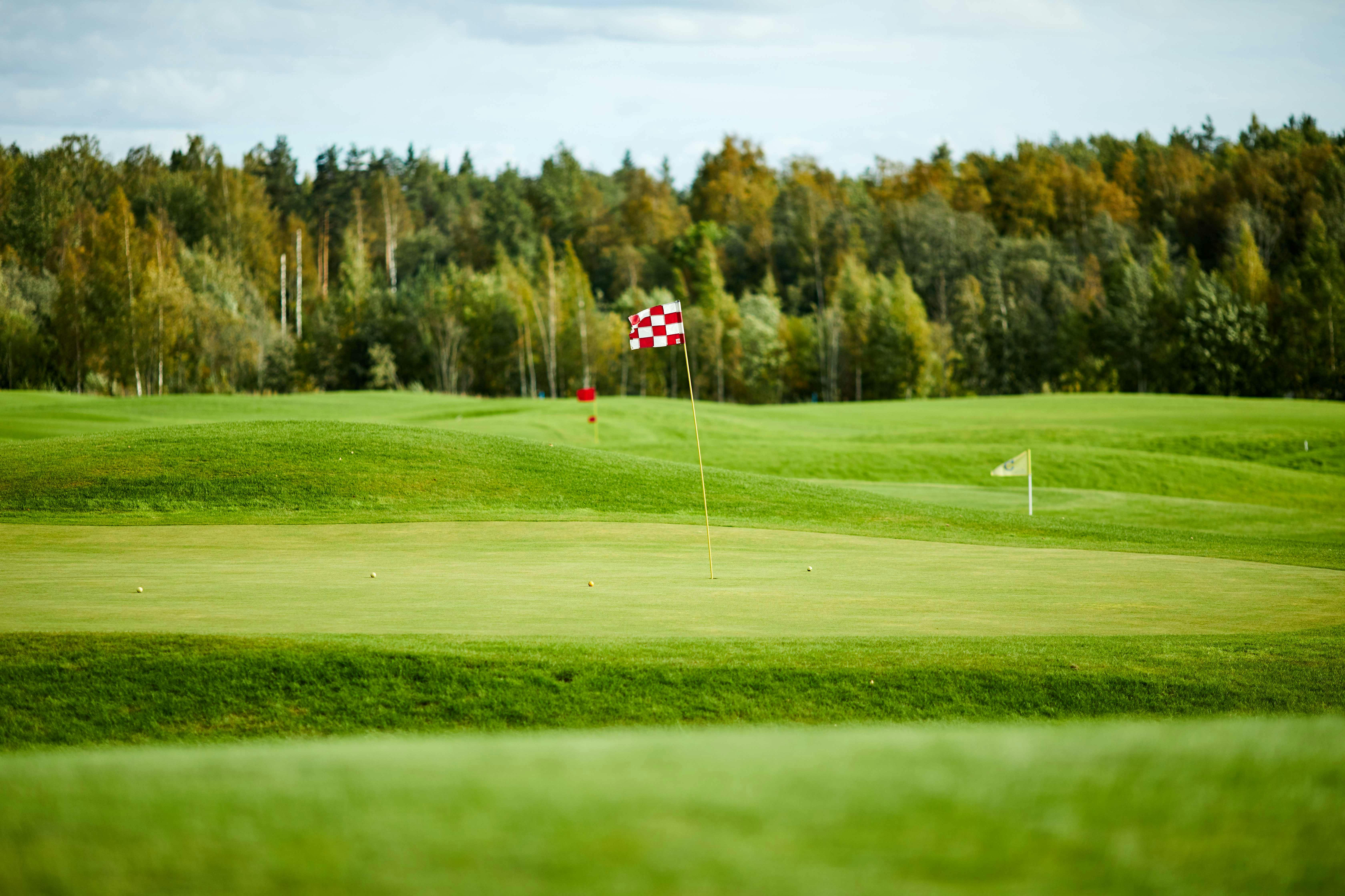 Golf Course with trees