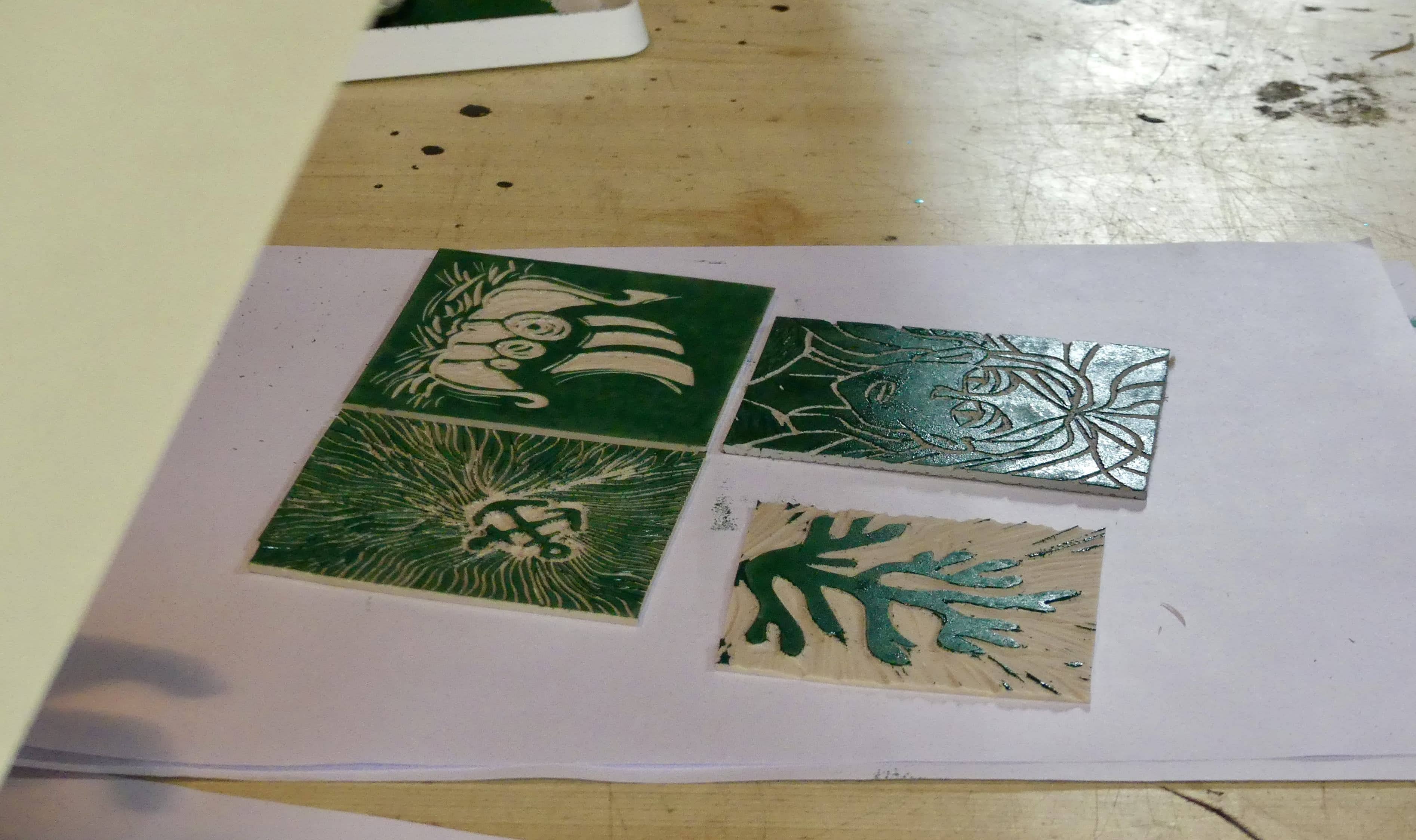 Atelier linogravure