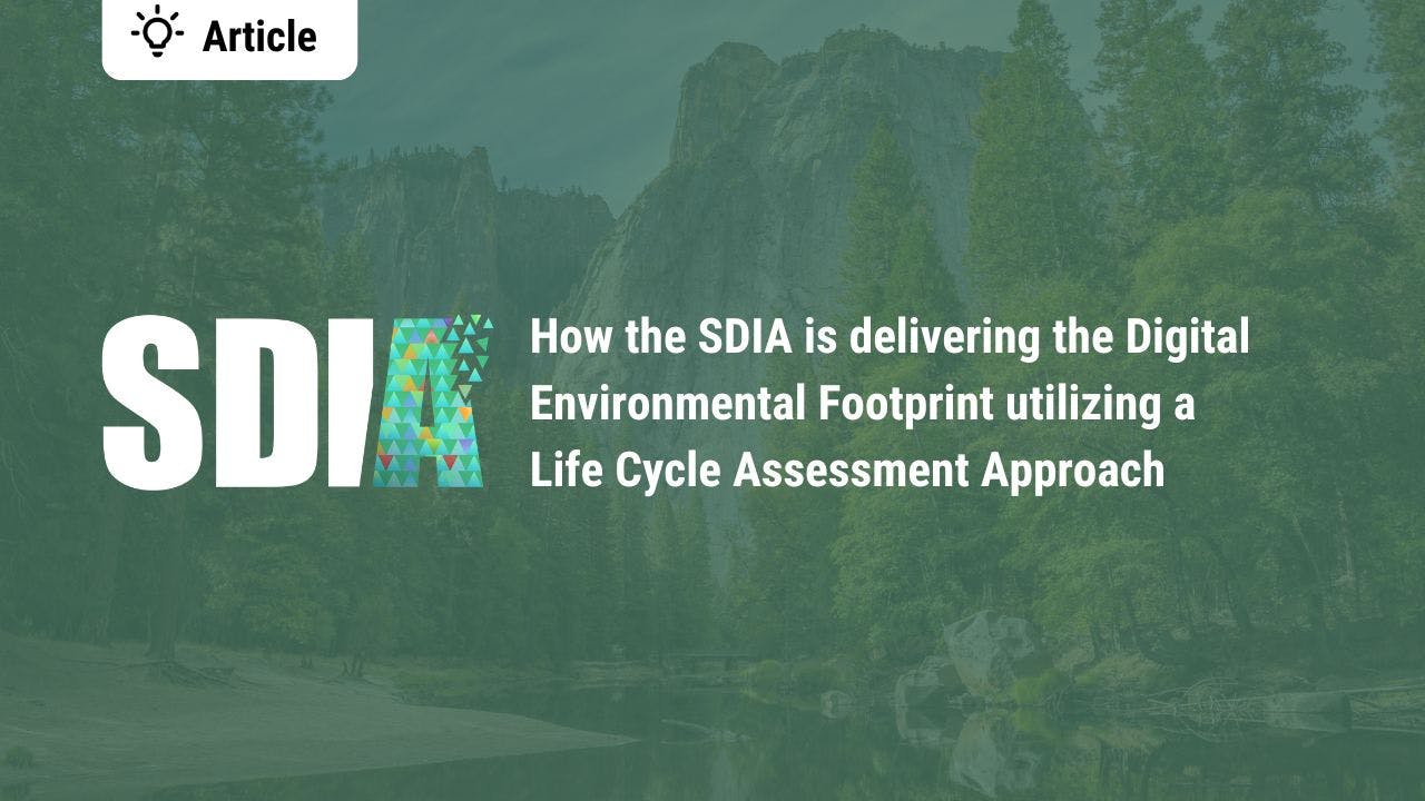 Delivering a Digital Environmental Footprint by Adapting the Life Cycle Assessment Methodology for Software