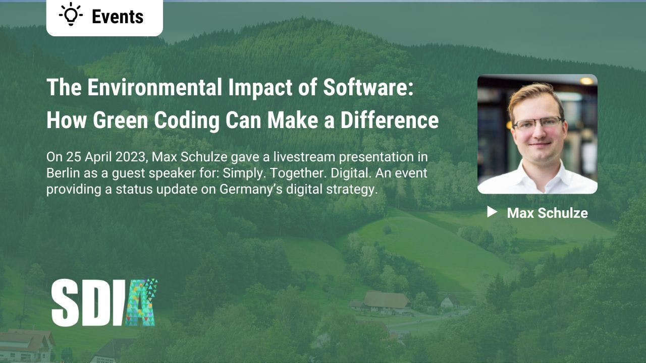 The Environmental Impact of Software: How Green Coding Can Make a Difference