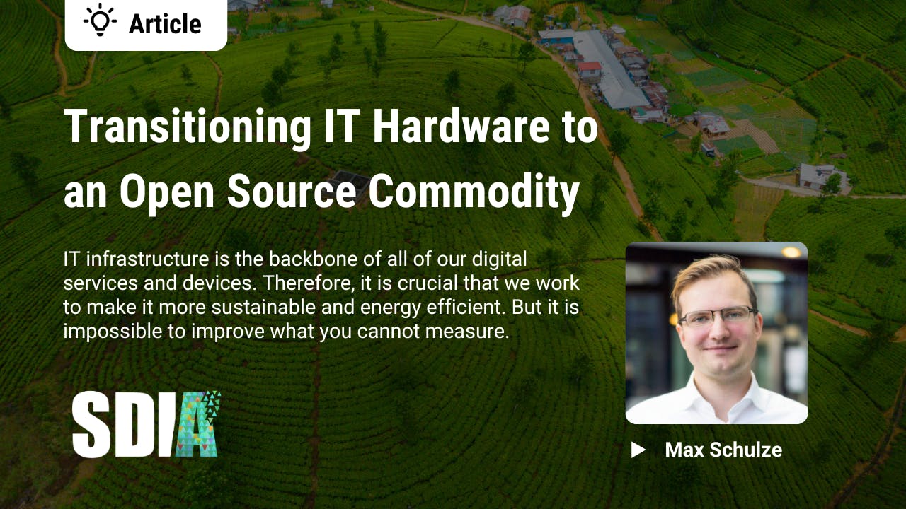 Transitioning IT Hardware to an Open Source Commodity