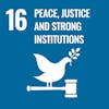 16 Peace, Justice, and Strong Institutions