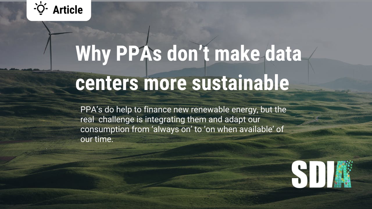 Why PPAs don’t make data centers more sustainable