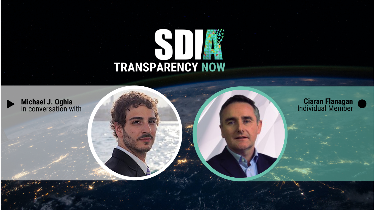 #TransparencyNow: Insights from Ciaran Flanagan, one of our Open Data Hub Ambassadors