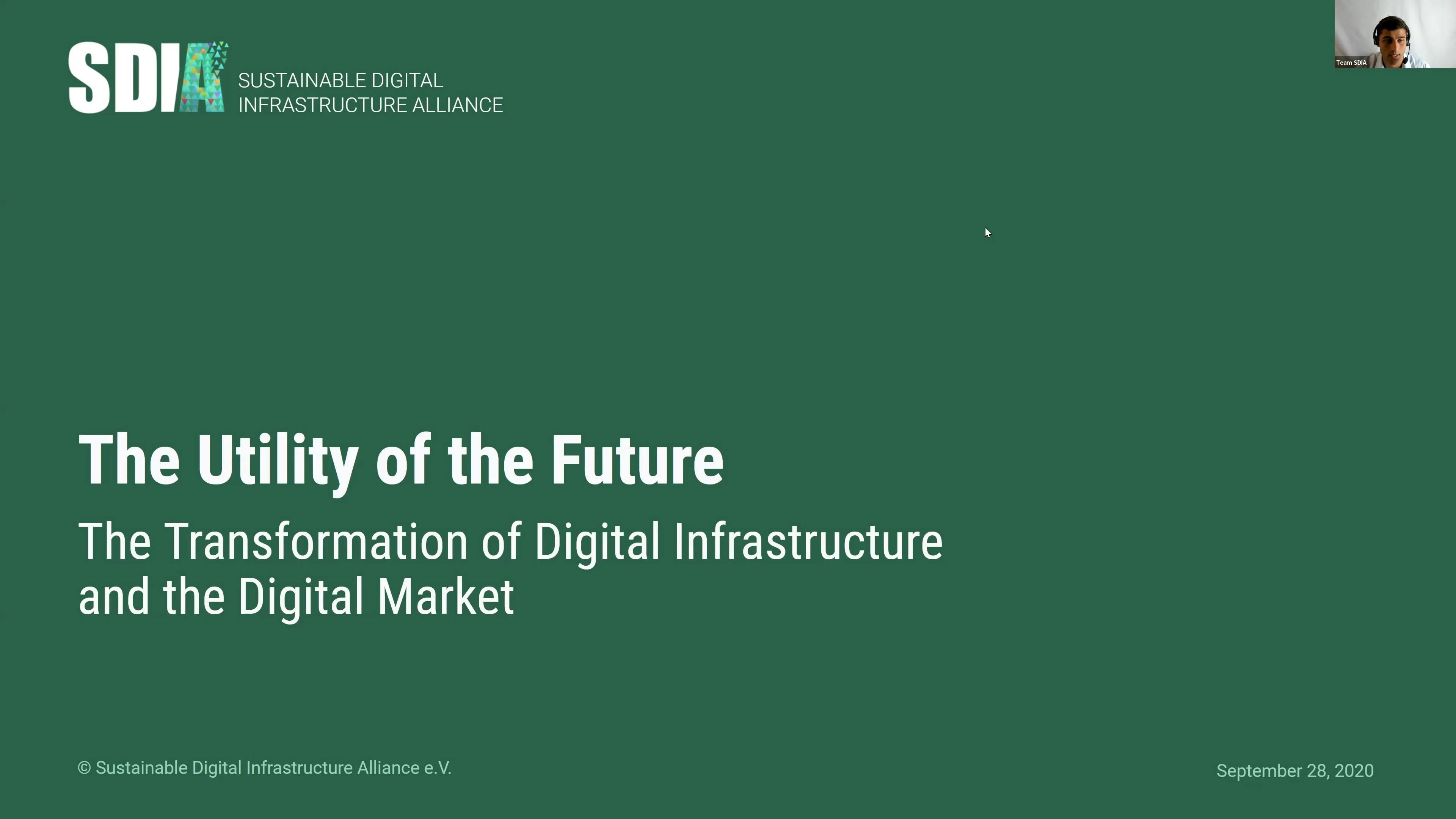 SDIA Webinar 'The Utility of the Future' Recording Now Available