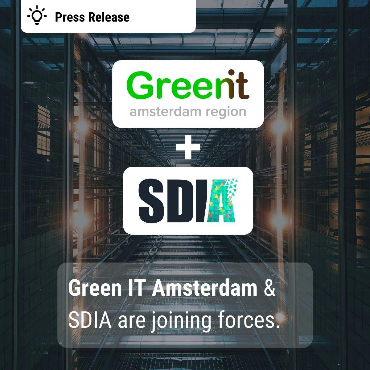 The SDIA and Green IT Amsterdam join forces