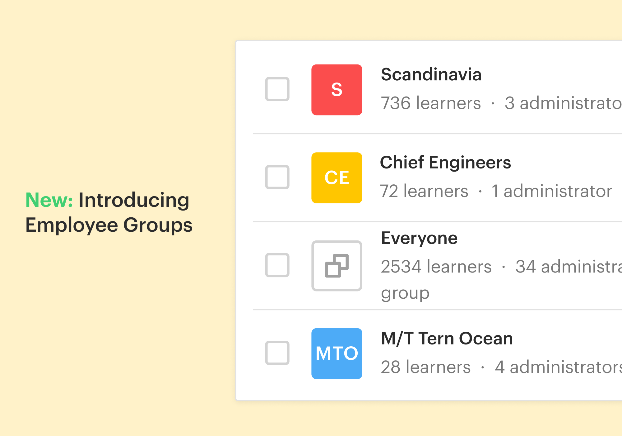 Creating a Group is a simple process on our digital learning platform.