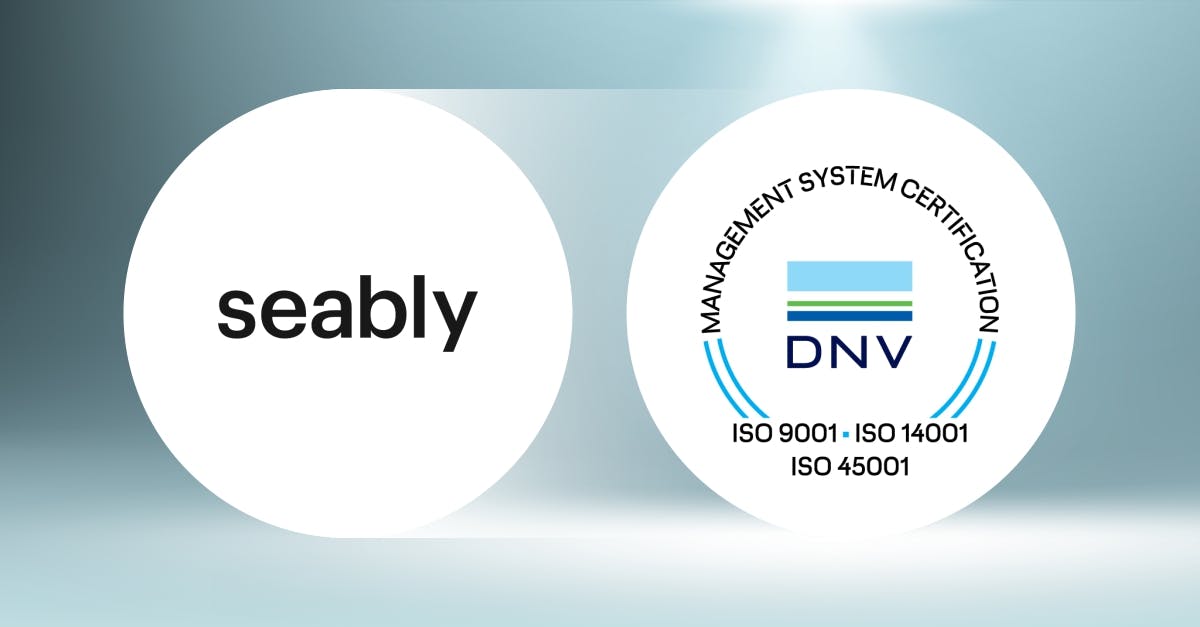 Seably celebrate achieving compliance to the ISO Integrated Standards 9001, 45001 and 14001.