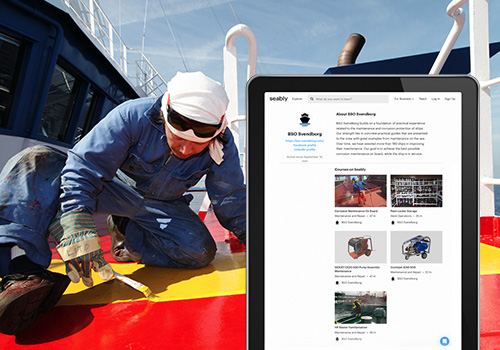 BSO Svendborg's knowledge comes from their experience of spending many years at sea.