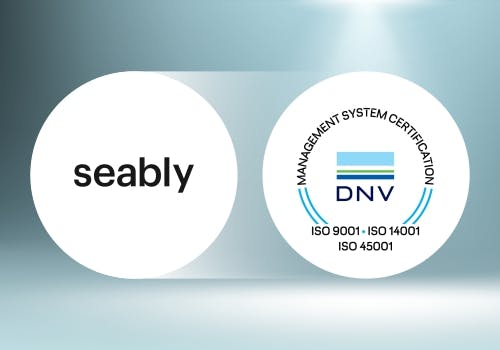 Seably celebrates achieving compliance to the ISO Integrated Standards 9001, 45001 and 14001.