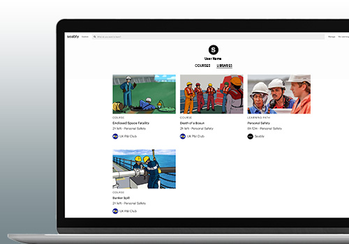 Our new courses library feature allows you to group courses into organised and categorised libraries.