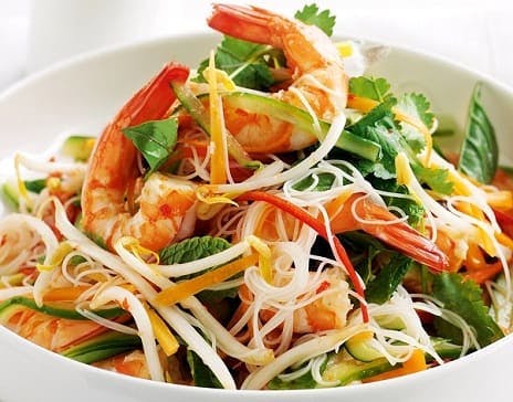 Asian Style Prawn Noodle Salad