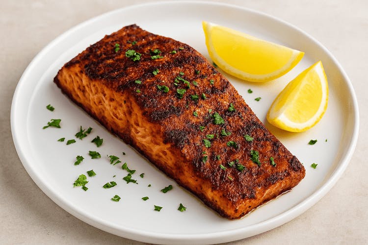 Spicy Cajun Grilled Salmon