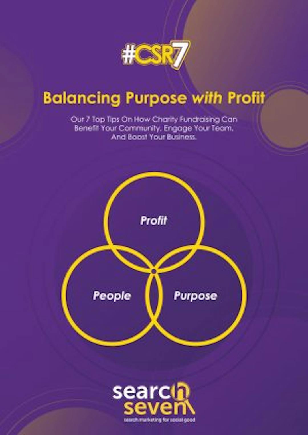 #CSR7 Balancing Purpose with Profit