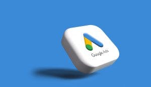 Google Ads Icon In 3D.