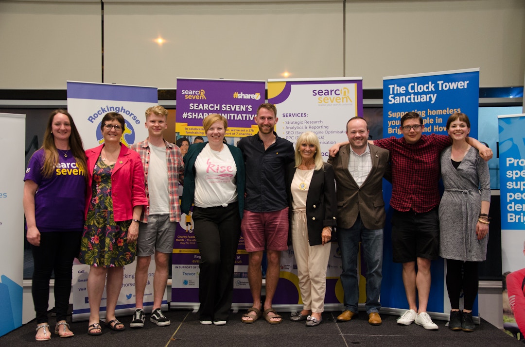 Search Seven team members at the S7 Ted's Trophy 2018