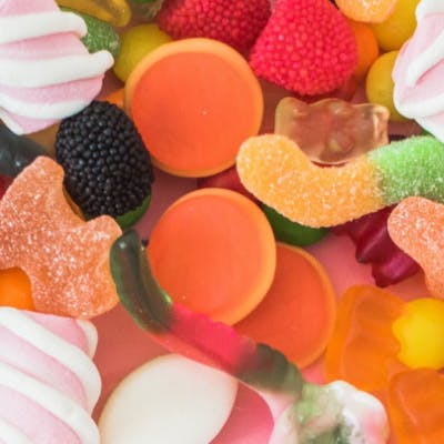assortment of sweets