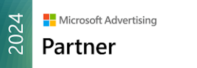 Microsoft Advertising Partner badge.