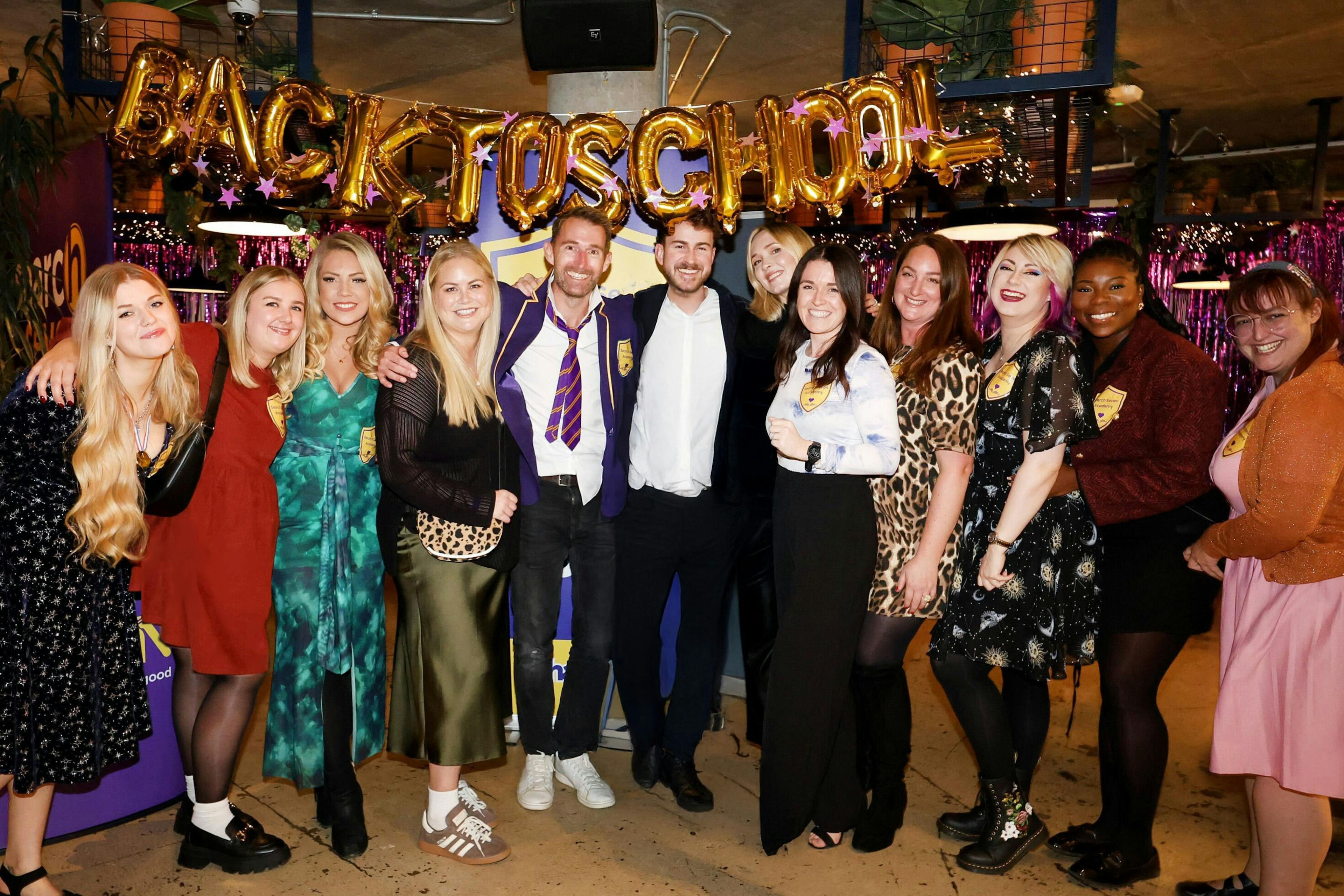 The Search Seven team at an event.