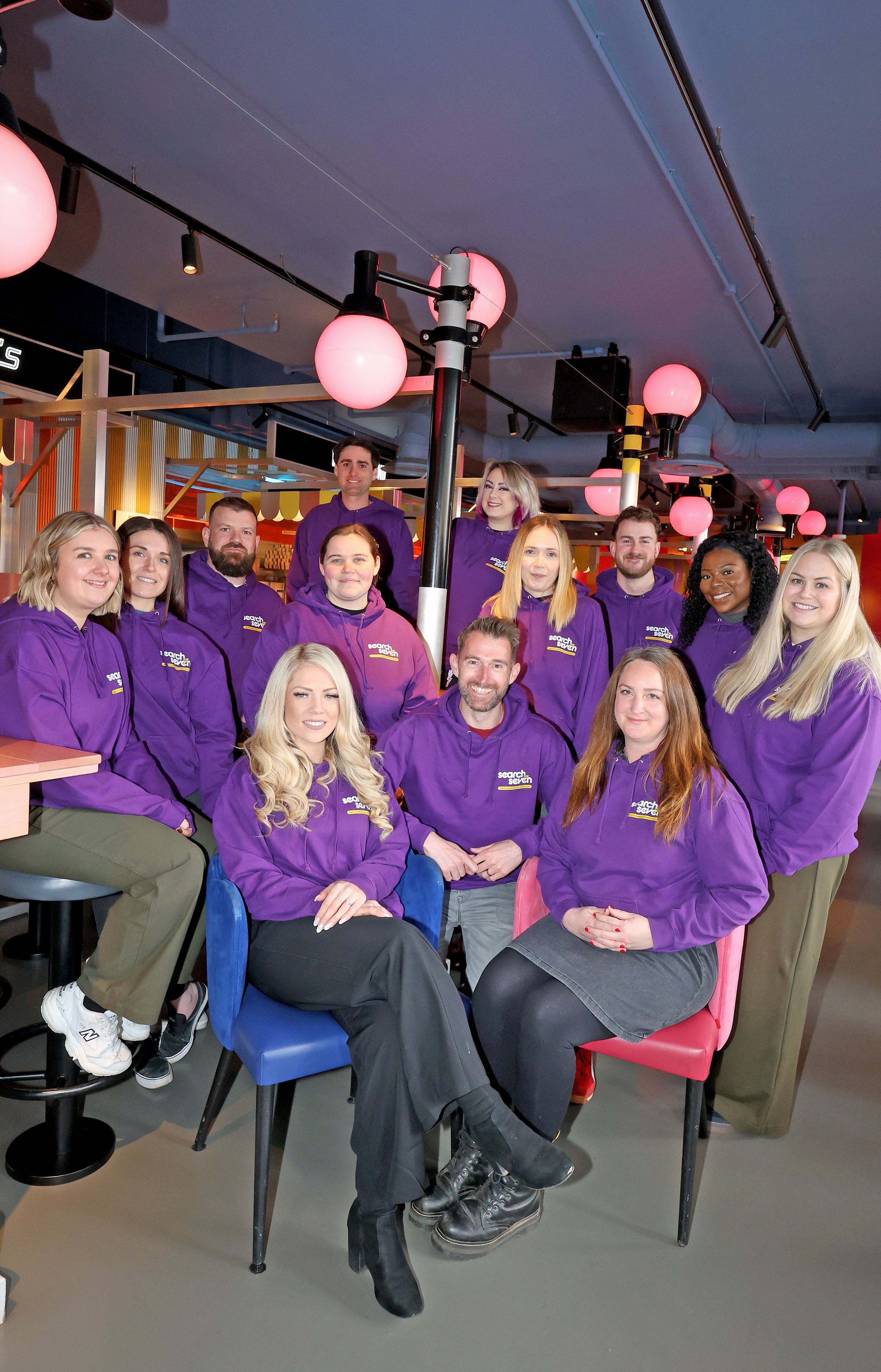 Search Seven team picture for the cover of Sussex Business Times magazine
