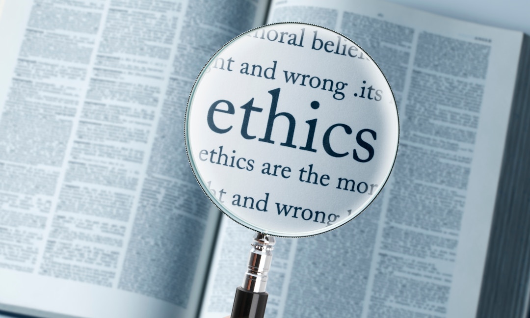 magnifying glass ethics