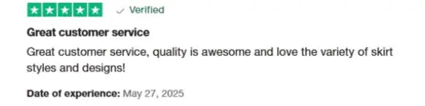 great customer service review