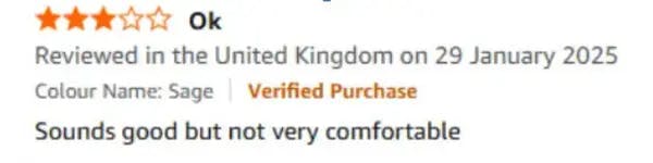 headphones negative review