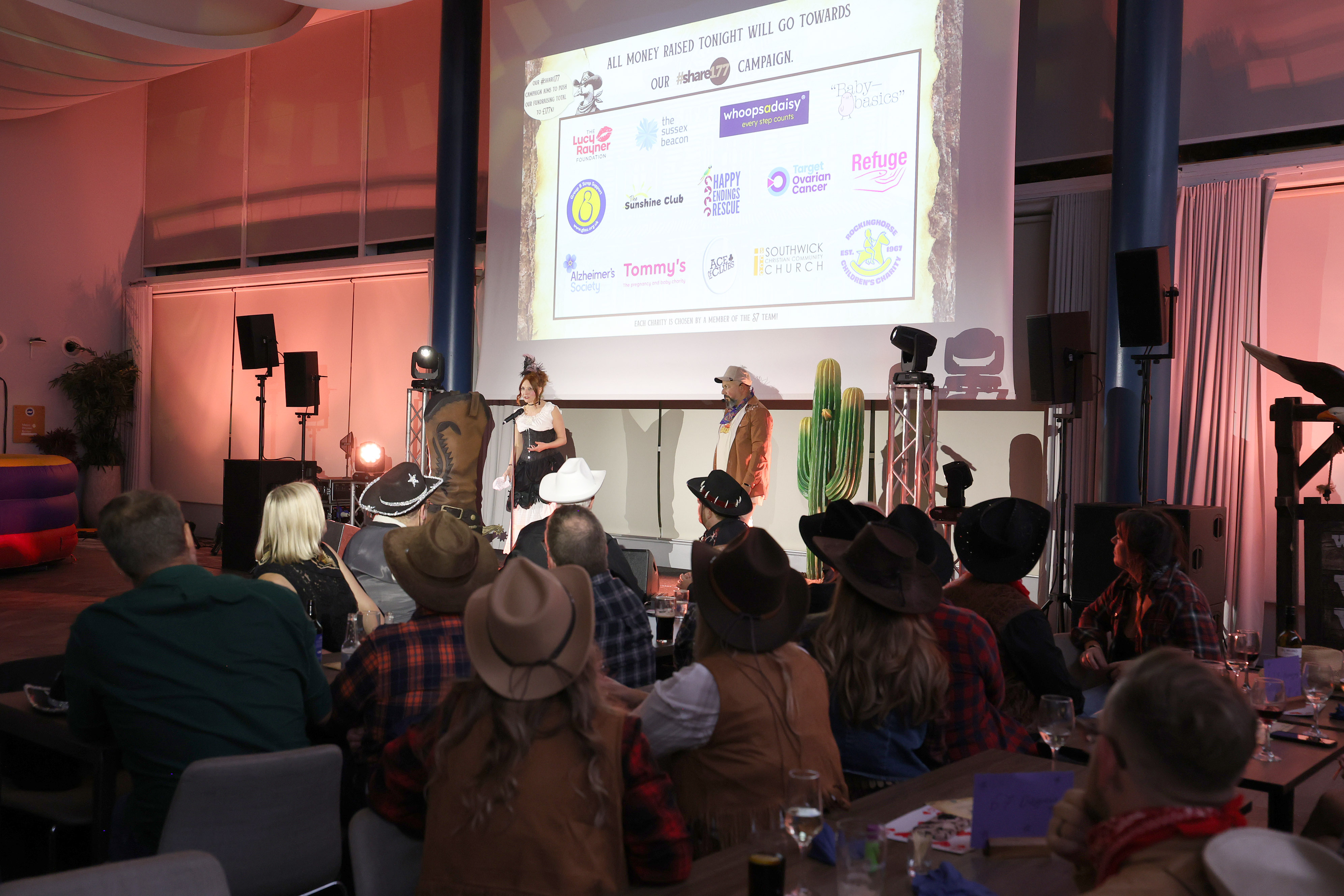 The Sussex Beacon CEO Rachel Brett at The Search Seven Saloon