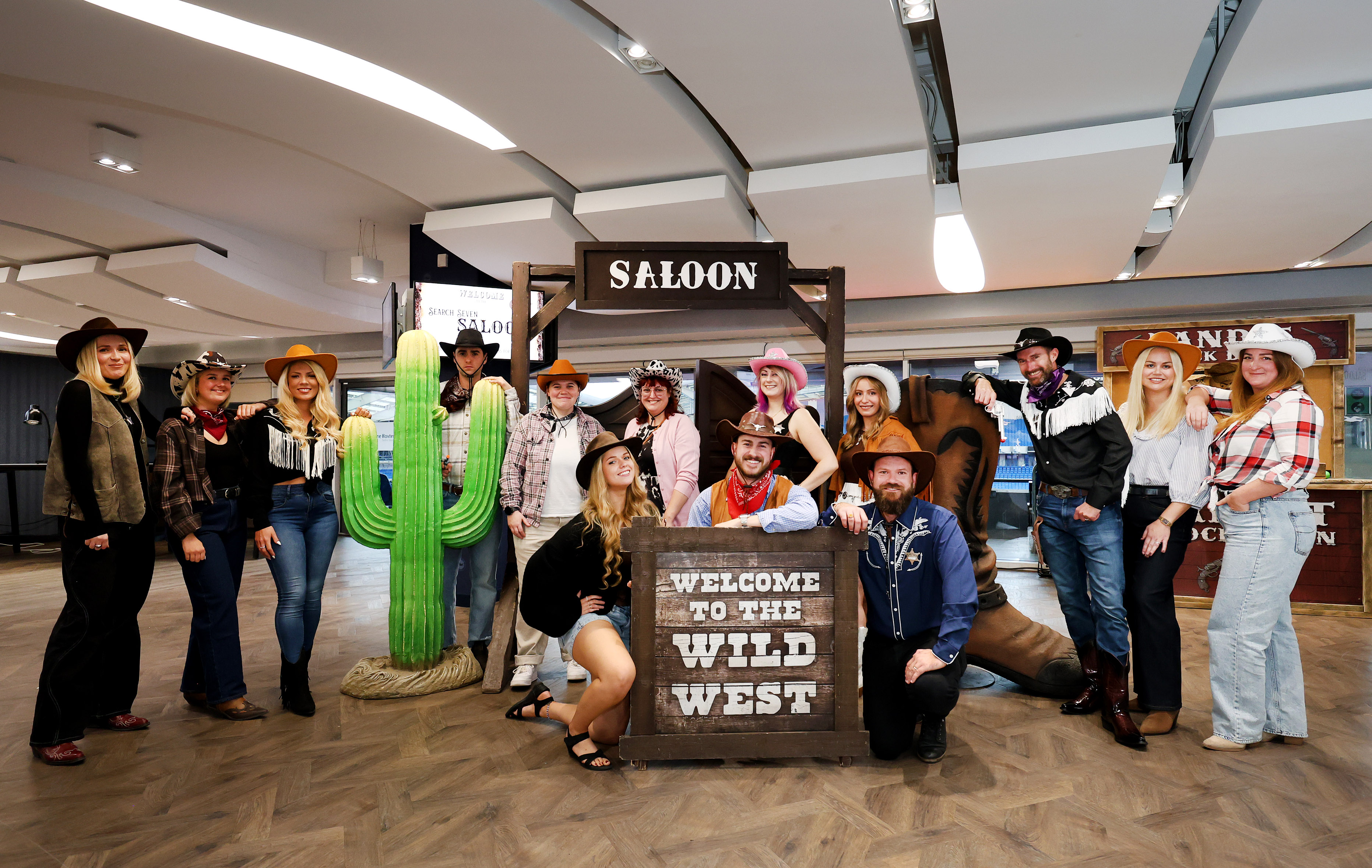 S7 Team at The Search Seven Saloon