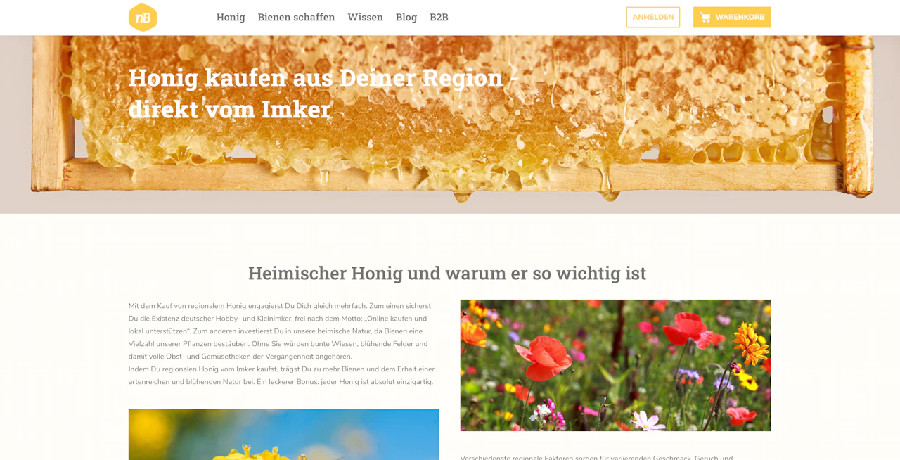nearBees Homepage
