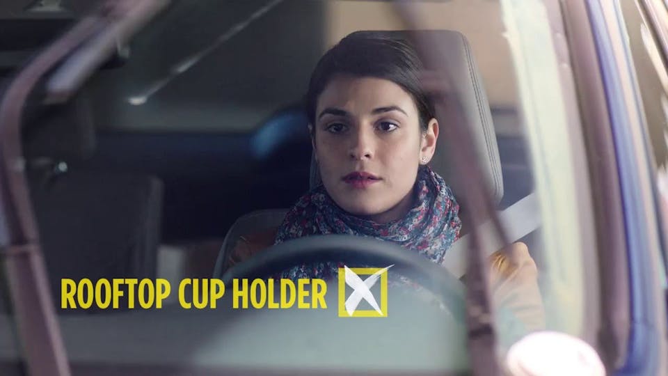 A woman at the wheel of a Honda in a commercial edited by Will Cyr.