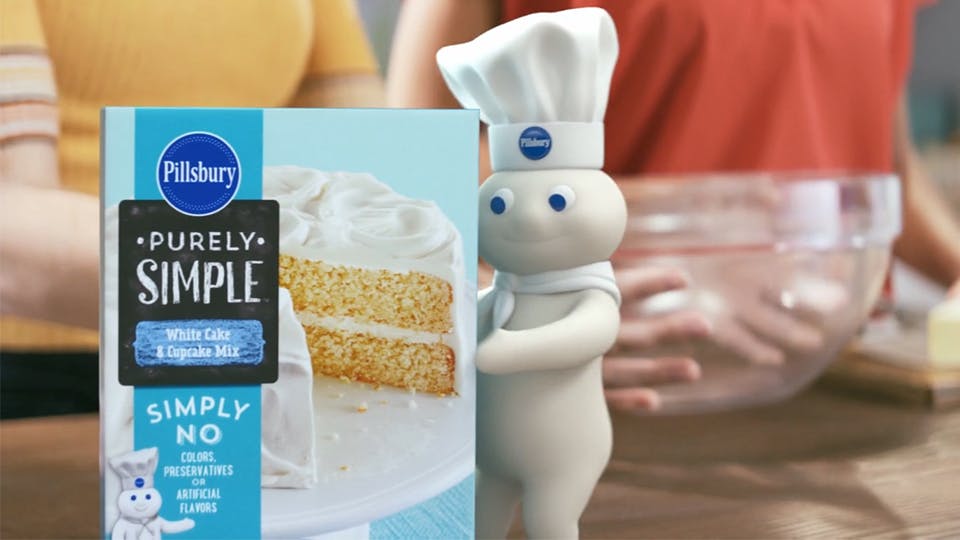 The Pillsbury Doughboy in a commercial edited by Will Cyr.