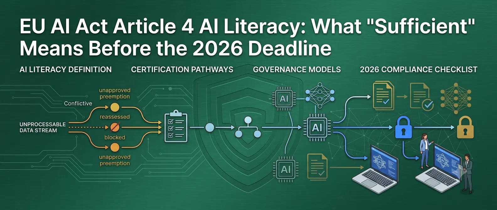EU AI Act Article 4 AI Literacy: What "Sufficient" Means Before the 2026 Deadline