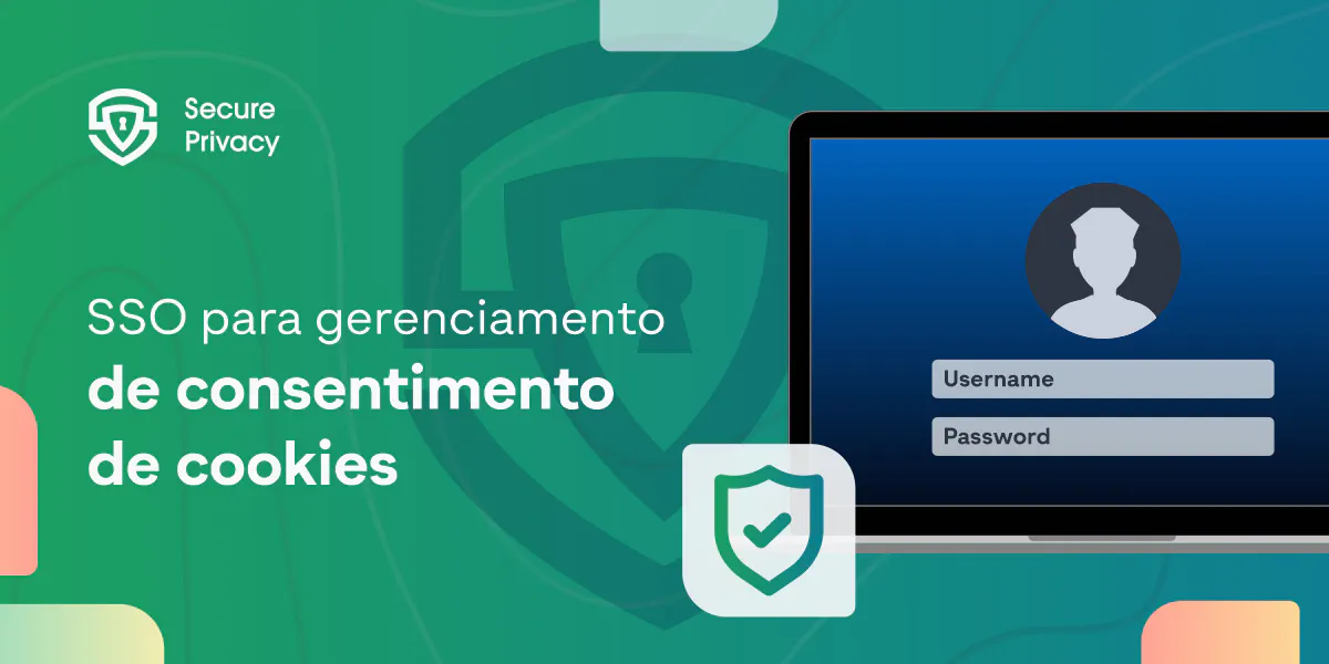 SSO (Logon único) para gerenciamento de consentimento de cookies