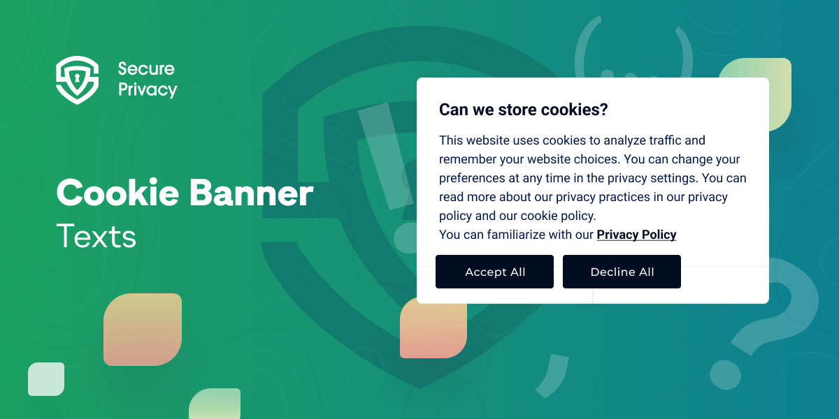 Everything You Need to Know About GDPR Cookie Consent Banners | Best ...