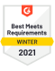 g2 best meets requirements badge 2021