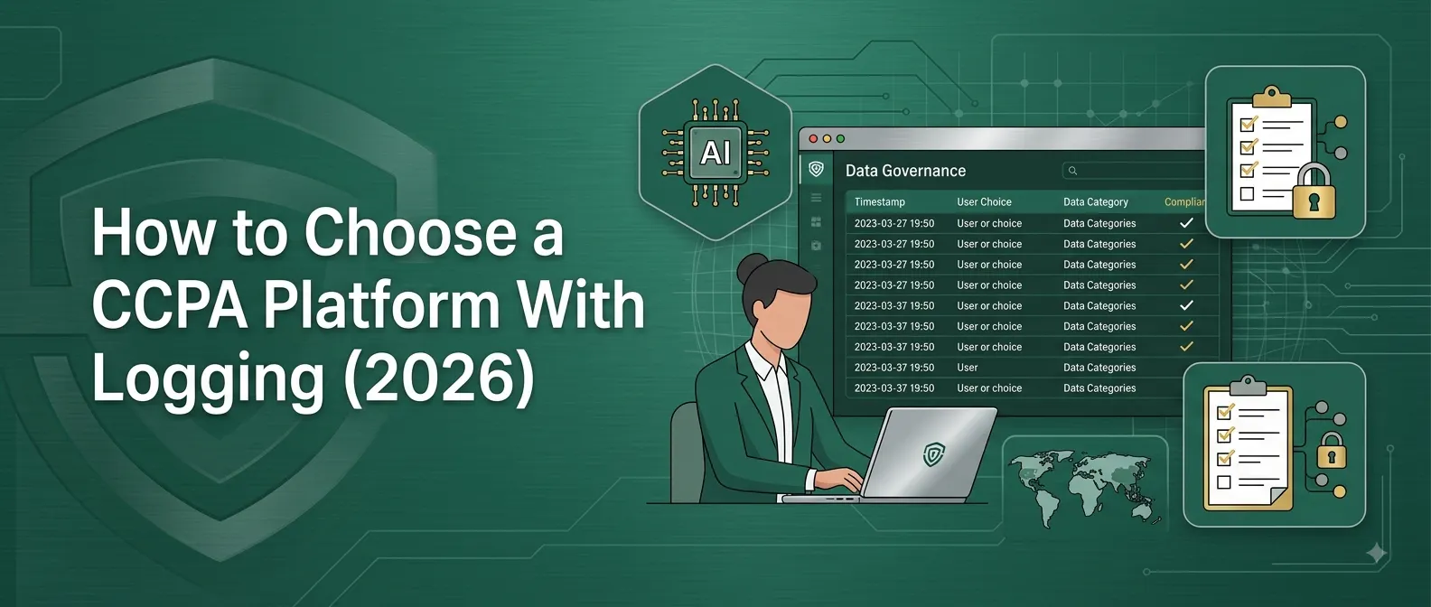 How to Choose a CCPA Platform With Consent Logging (2026)