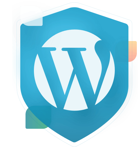 wordpress logo badge