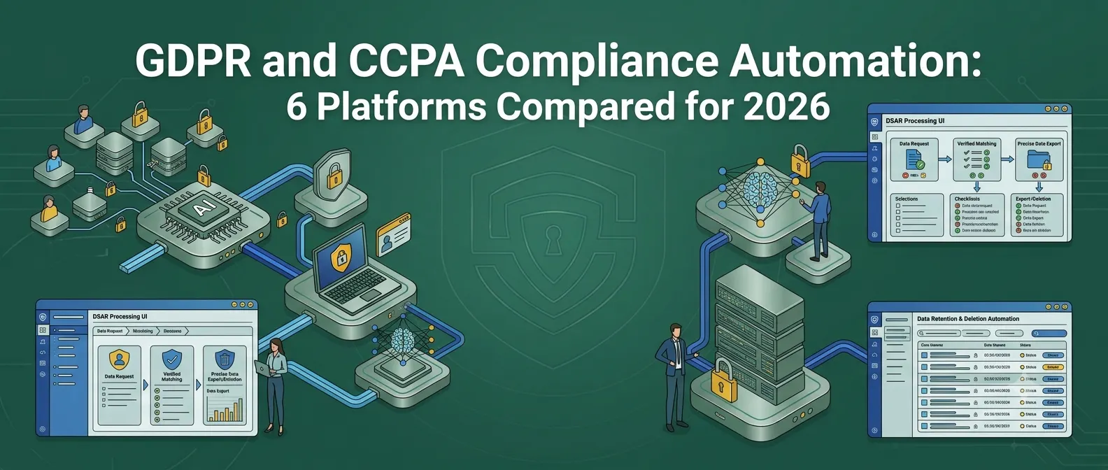 GDPR and CCPA Compliance Automation: 6 Platforms Compared for 2026