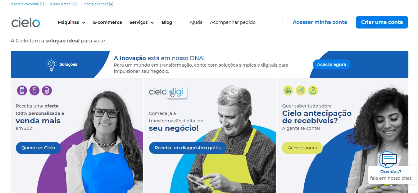 Cielo website