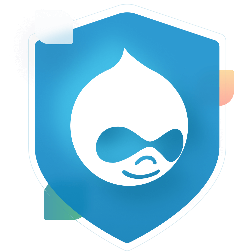 drupal logo badge