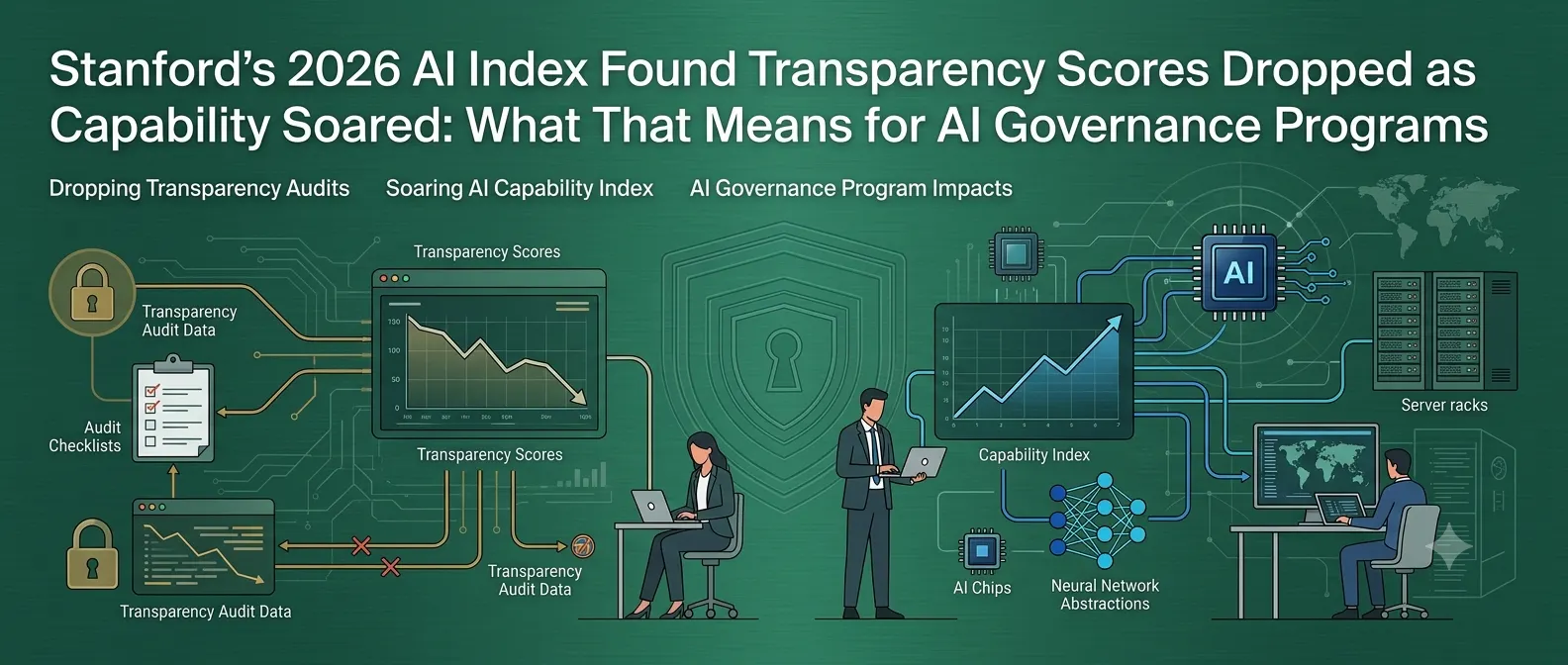 Stanford's 2026 AI Index Found Transparency Scores Dropped as Capability Soared: What That Means for AI Governance Programs