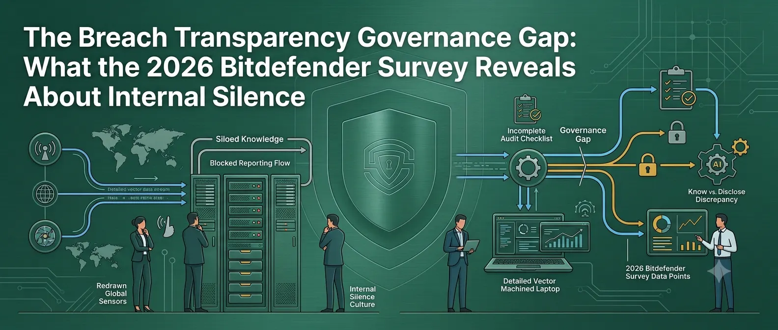 The Breach Transparency Governance Gap: What the 2026 Bitdefender Survey Reveals About Internal Silence
