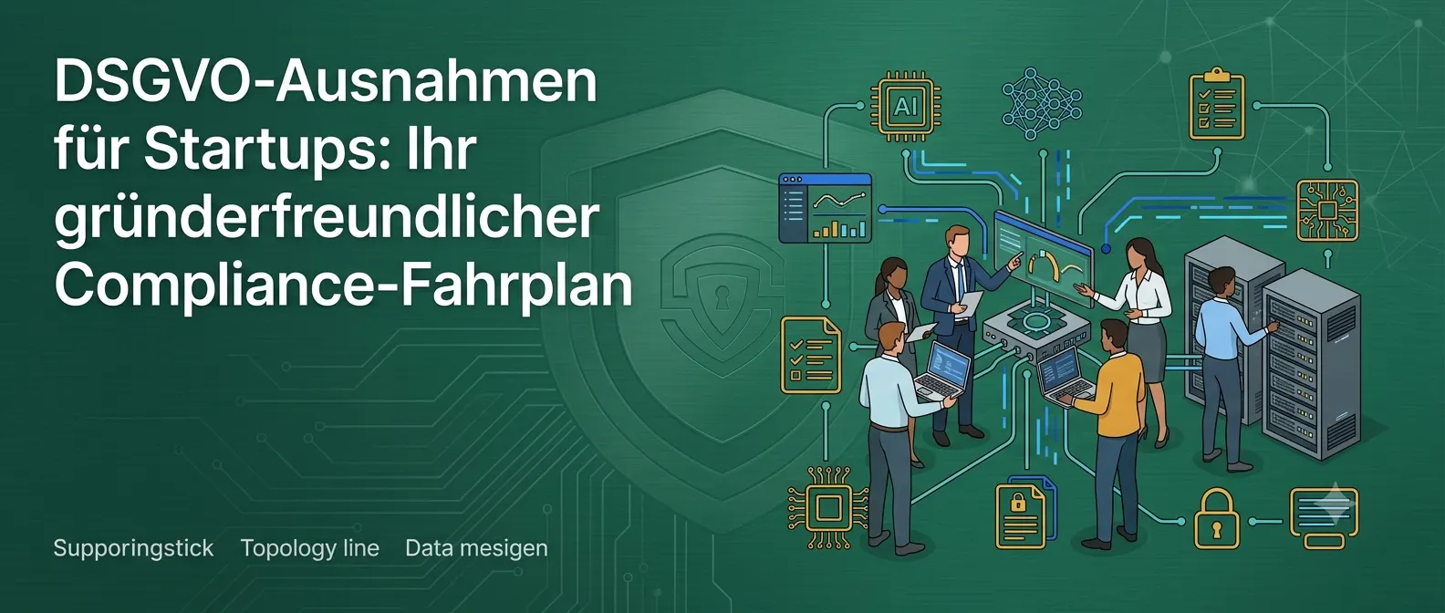 DSGVO-Ausnahmen für Startups: Ihr gründerfreundlicher Compliance-Fahrplan