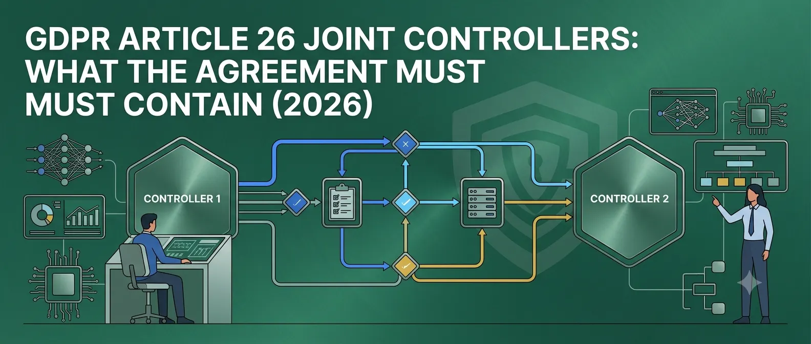 GDPR Article 26 Joint Controllers: What the Agreement Must Contain (2026)