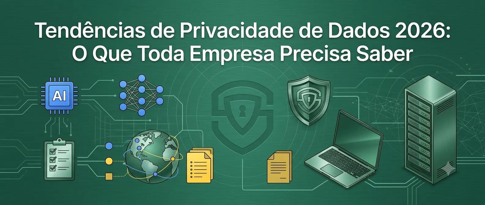 Tendências de Privacidade de Dados 2026: O Que Toda Empresa Precisa Saber